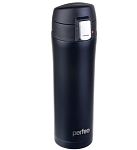 Термос Perfeo для напитков с крышкой-поилкой 0,45л черный