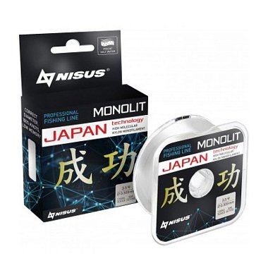 Леска MONOLIT Nylon Transparent Nisus	