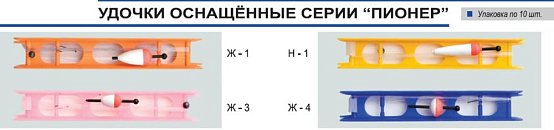Набор юного рыболова зимний с поплавком Ж-3