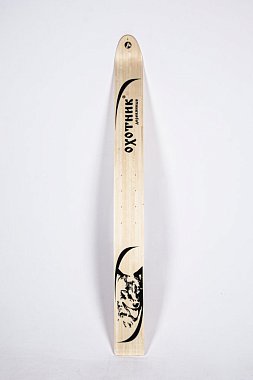 Лыжи дерево-пластик Охотник 150 мм без накладок