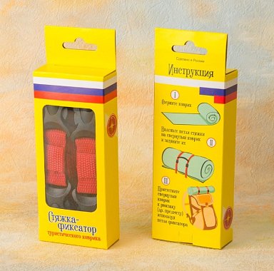 Стяжка фиксатор для туристических ковриков