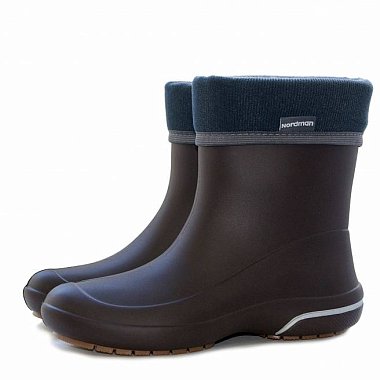 Полусапоги женские NORDNAN KLEO черный/красный