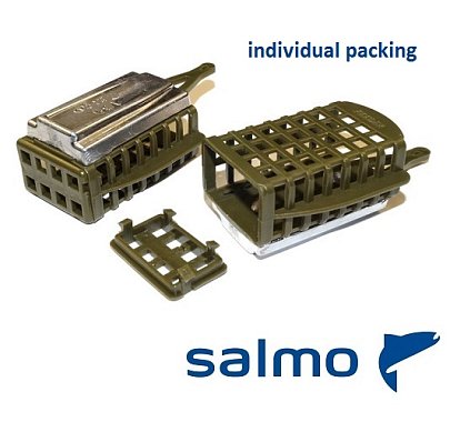 Кормушка фидерная Salmo большая с дном 020г (пластик)
