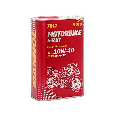 Масло Mannol Motorbike 10W-40 1л