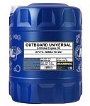 Масло Mannol Outboard Universal TC-W2 20л минеральное